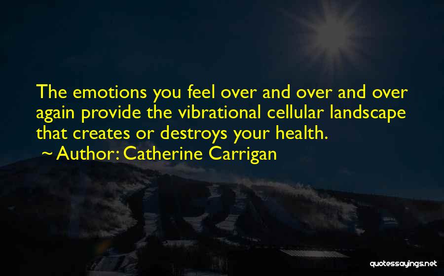 Emotions And Health Quotes By Catherine Carrigan