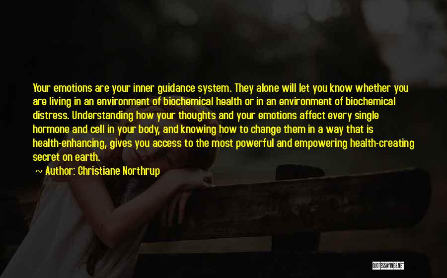 Emotions And Health Quotes By Christiane Northrup