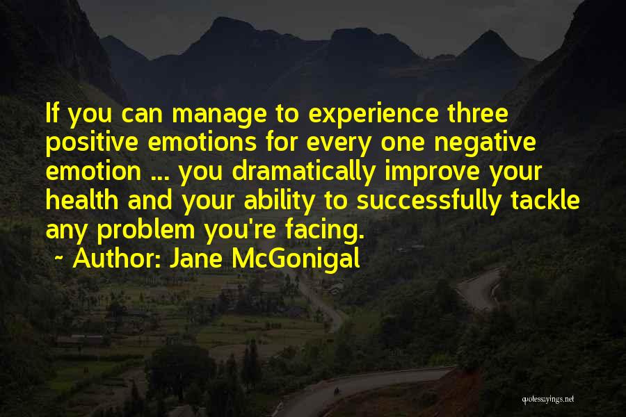 Emotions And Health Quotes By Jane McGonigal