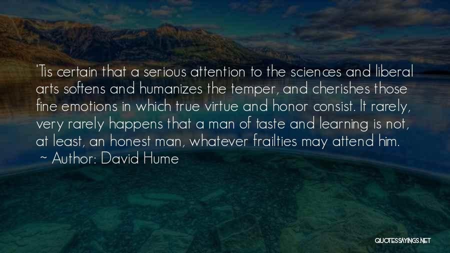 Emotions And Learning Quotes By David Hume