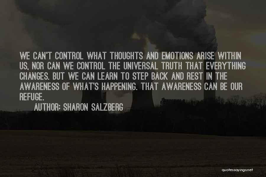 Emotions And Learning Quotes By Sharon Salzberg