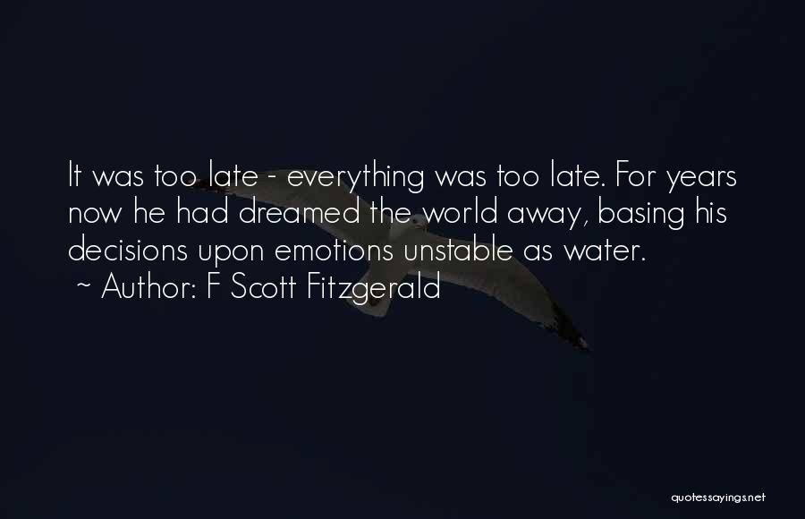 Emotions And Life Quotes By F Scott Fitzgerald