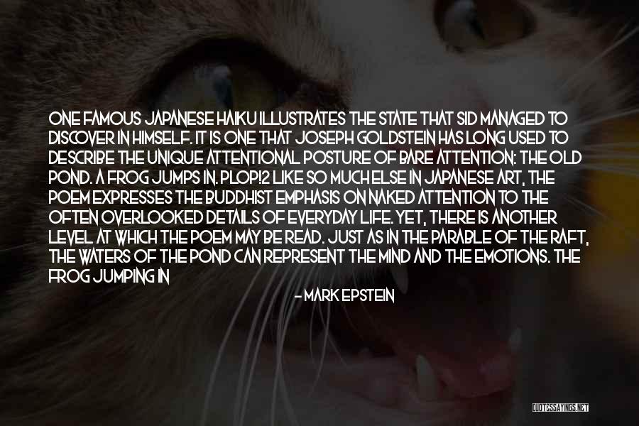 Emotions And Life Quotes By Mark Epstein Emotions And Life Quotes By Mark Epstein