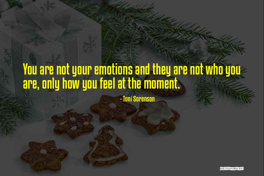 Emotions And Life Quotes By Toni Sorenson