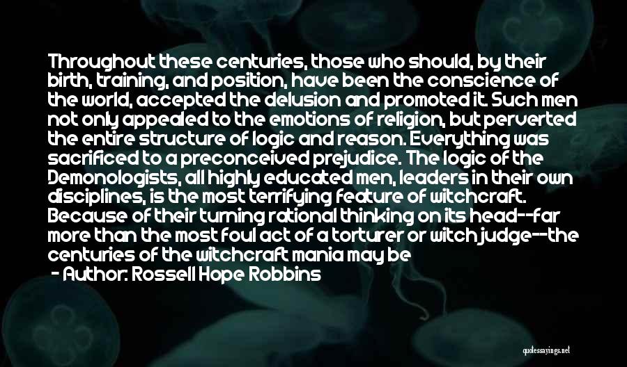 Emotions And Logic Quotes By Rossell Hope Robbins