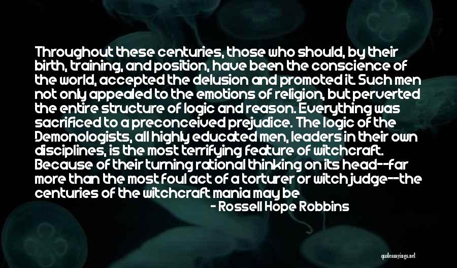 Emotions And Logic Quotes By Rossell Hope Robbins