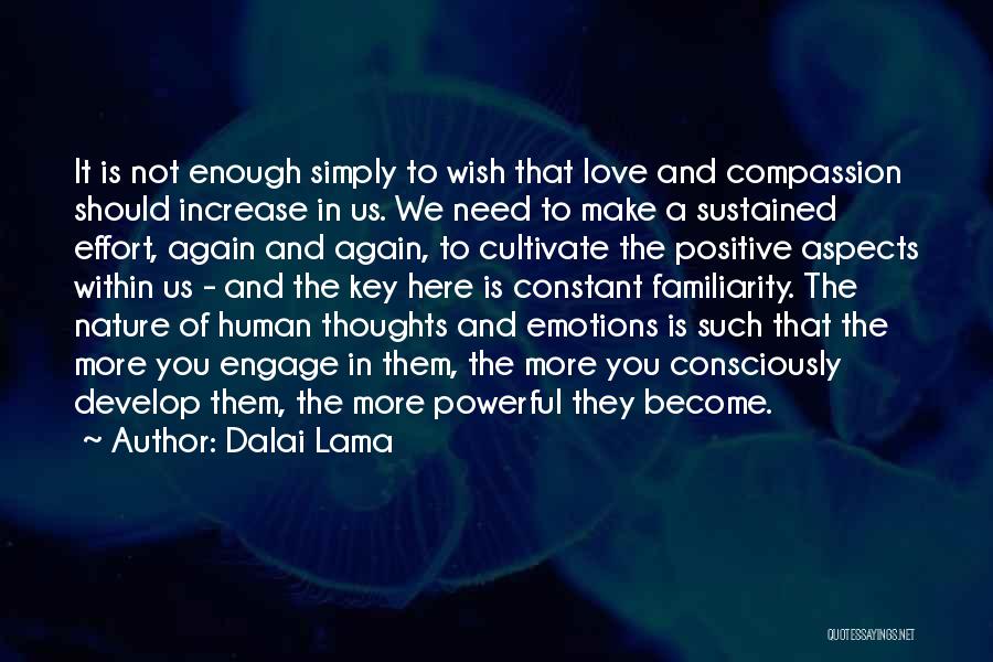 Emotions And Love Quotes By Dalai Lama