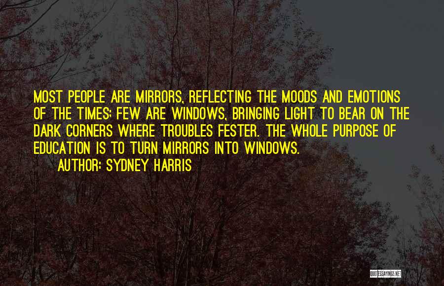 Emotions And Moods Quotes By Sydney Harris