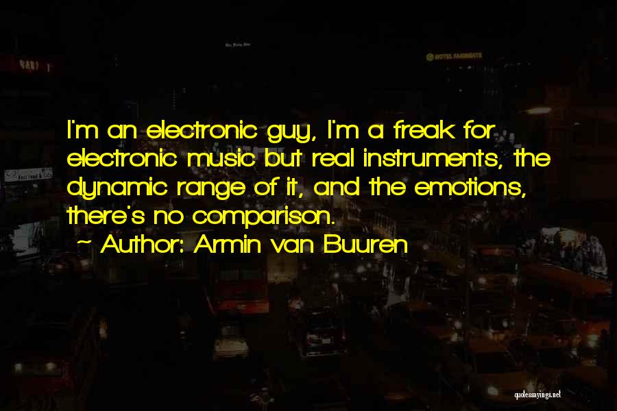 Emotions And Music Quotes By Armin Van Buuren