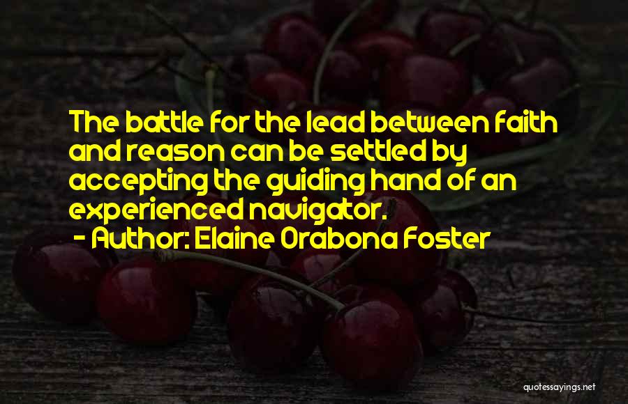 Emotions And Reason Quotes By Elaine Orabona Foster