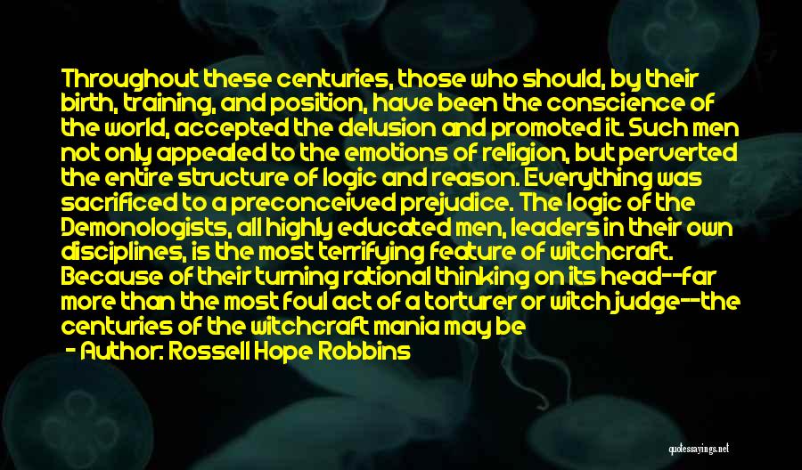 Emotions And Reason Quotes By Rossell Hope Robbins