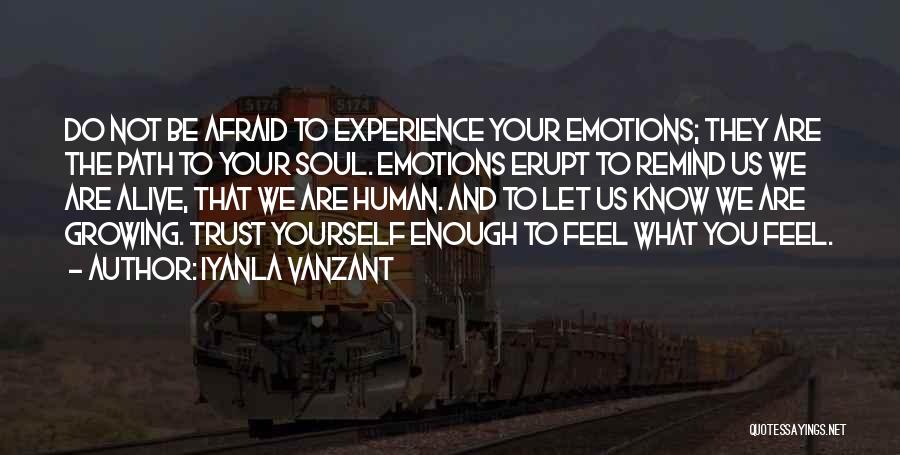 Emotions And Trust Quotes By Iyanla Vanzant