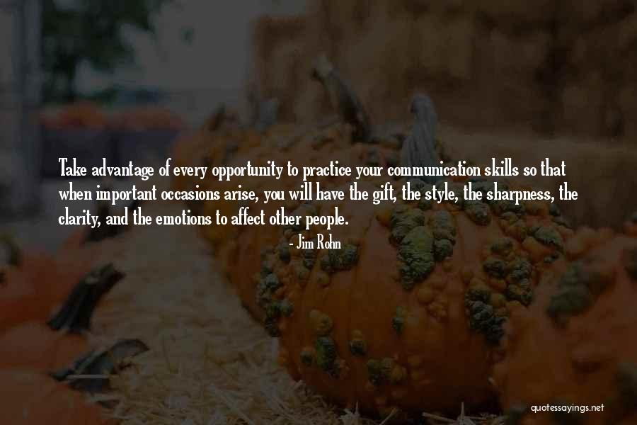 Emotions Communication Quotes By Jim Rohn Emotions Communication Quotes By Jim Rohn