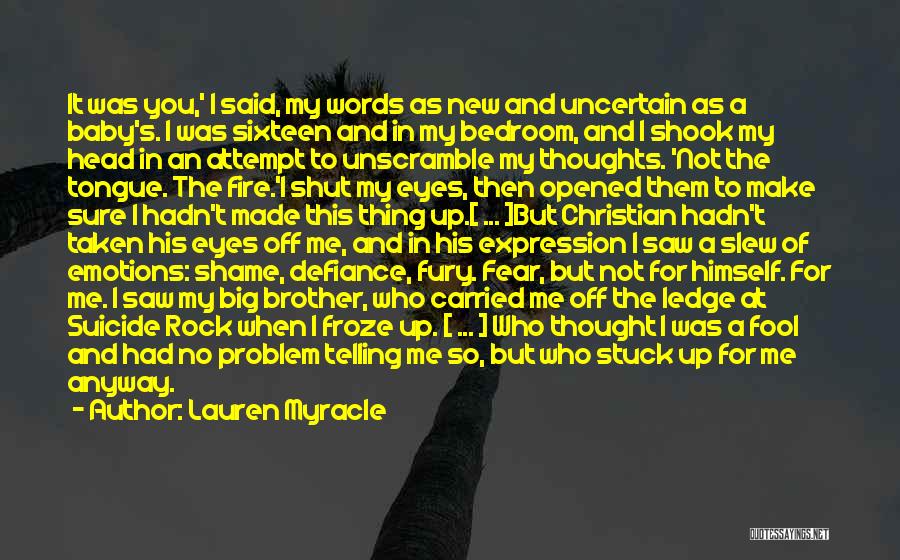 Emotions Expression Quotes By Lauren Myracle