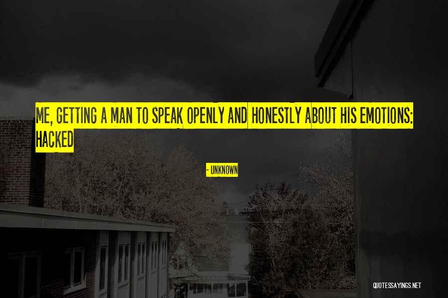 Emotions Getting The Best Of You Quotes By Unknown