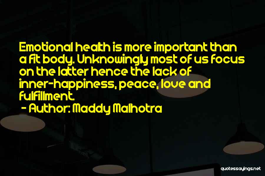 Emotions Of Life Quotes By Maddy Malhotra