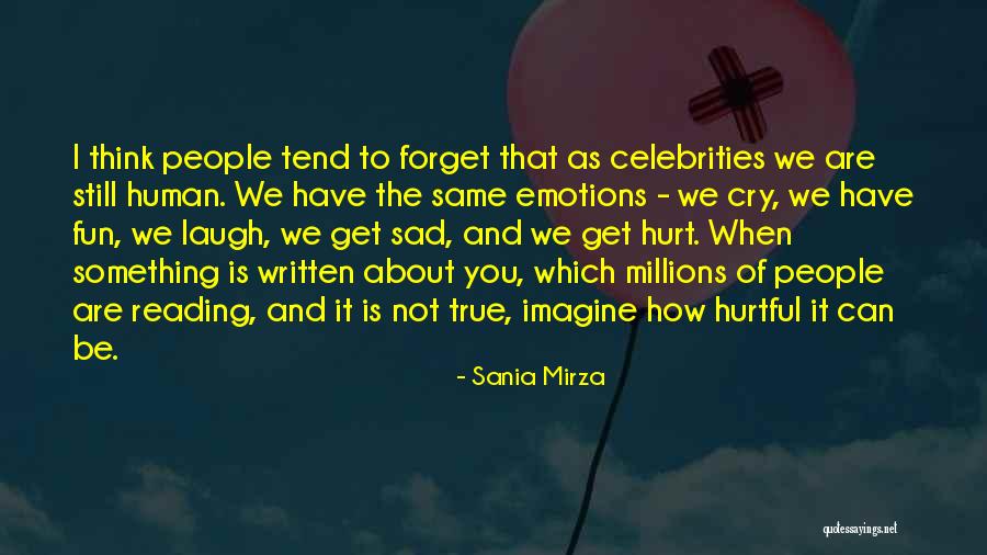 Emotions Sad Quotes By Sania Mirza