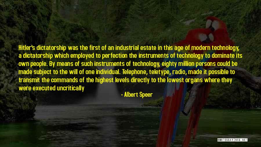 Emozione Salvatore Quotes By Albert Speer Emozione Salvatore Quotes By Albert Speer