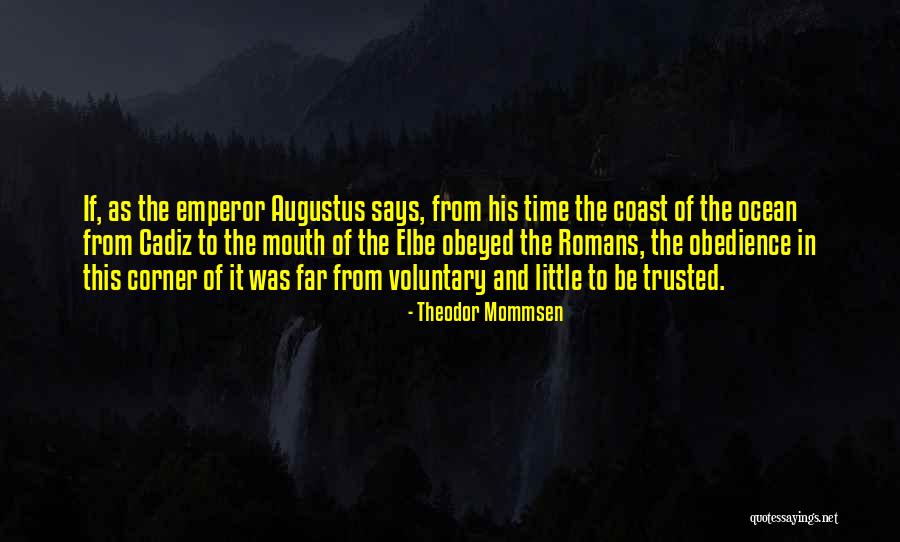 Emperor Quotes By Theodor Mommsen Emperor Quotes By Theodor Mommsen