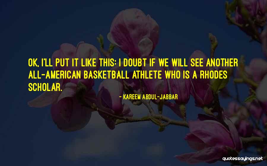 Empfindsamer Stil Quotes By Kareem Abdul-Jabbar Empfindsamer Stil Quotes By Kareem Abdul-Jabbar