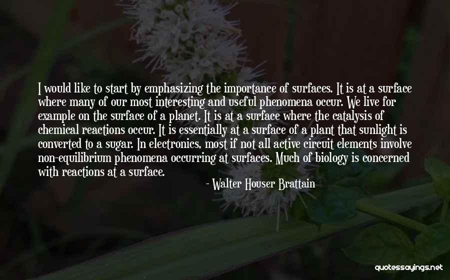 Emphasizing Quotes By Walter Houser Brattain Emphasizing Quotes By Walter Houser Brattain
