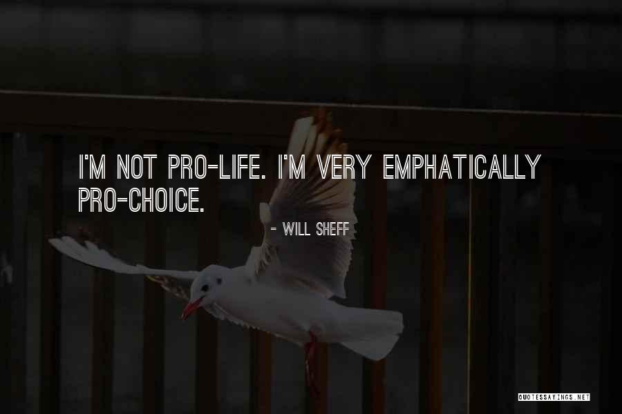 Emphatically Quotes By Will Sheff