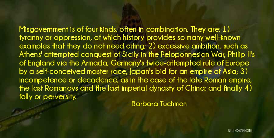 Empire At War Quotes By Barbara Tuchman