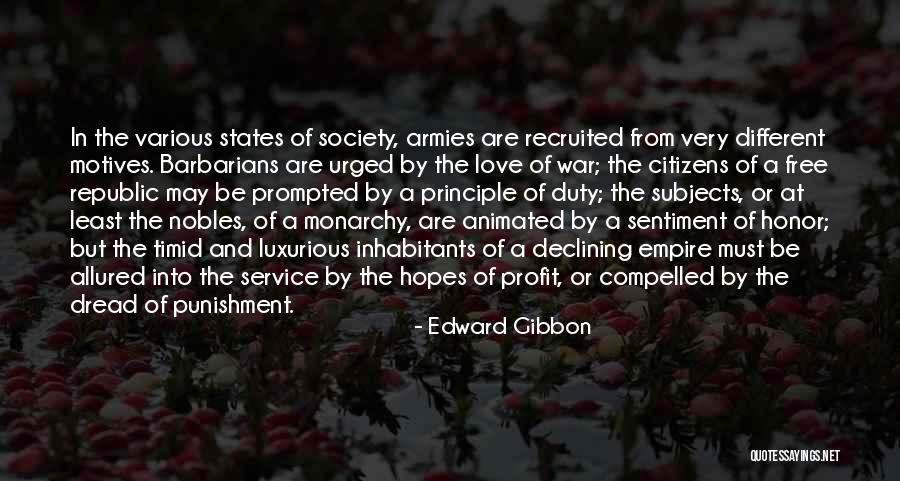 Empire At War Quotes By Edward Gibbon