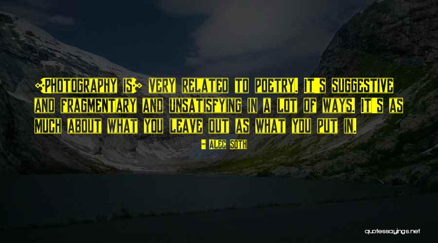 Empire Striketh Back Quotes By Alec Soth
