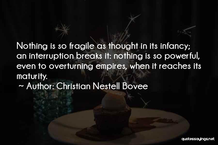 Empires Quotes By Christian Nestell Bovee