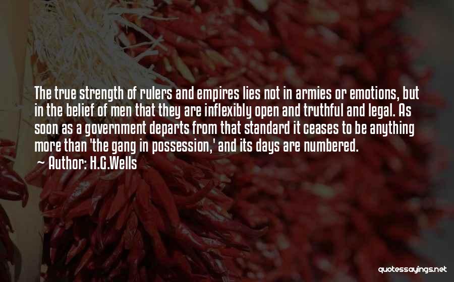 Empires Quotes By H.G.Wells