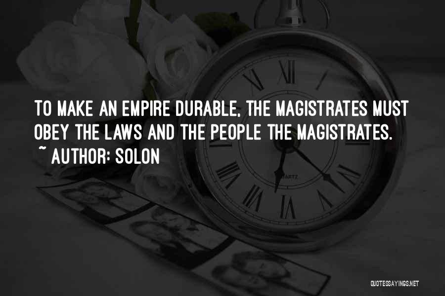 Empires Quotes By Solon