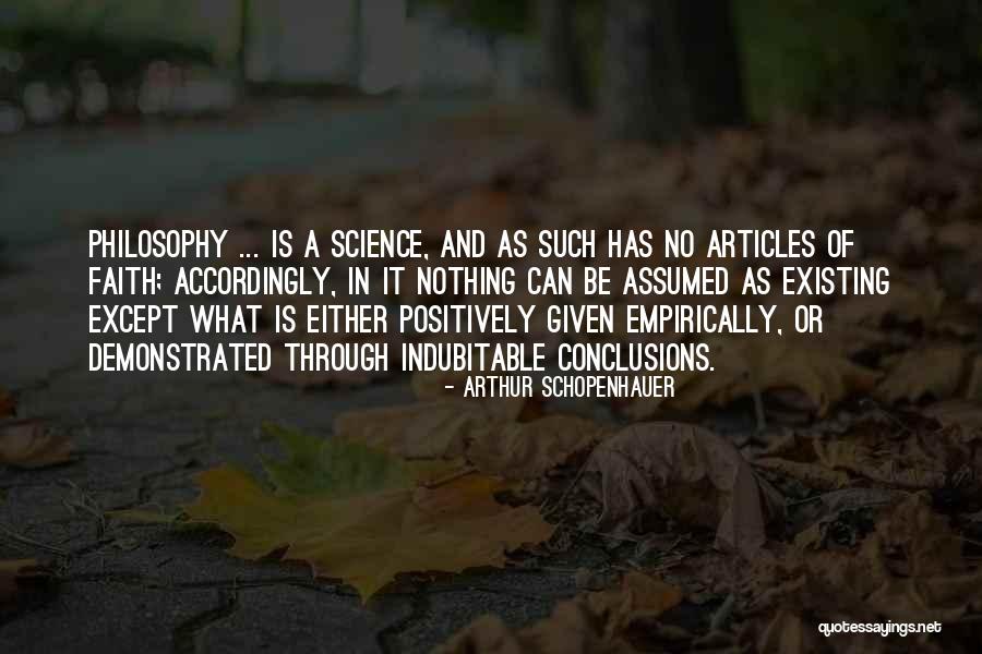 Empirical Philosophy Quotes By Arthur Schopenhauer Empirical Philosophy Quotes By Arthur Schopenhauer