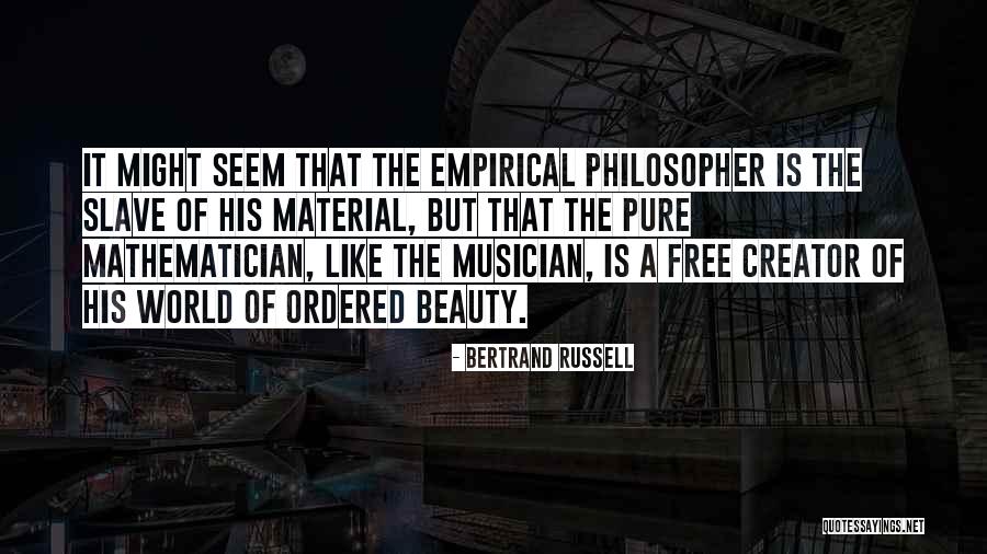 Empirical Philosophy Quotes By Bertrand Russell Empirical Philosophy Quotes By Bertrand Russell