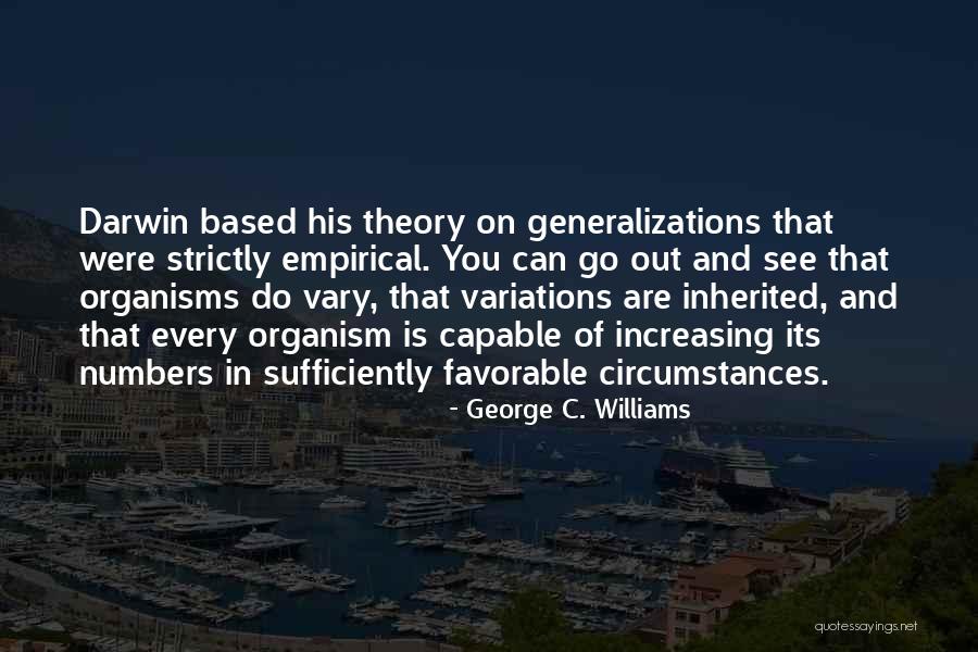 Empirical Quotes By George C. Williams