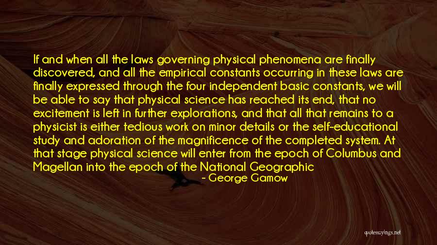 Empirical Quotes By George Gamow