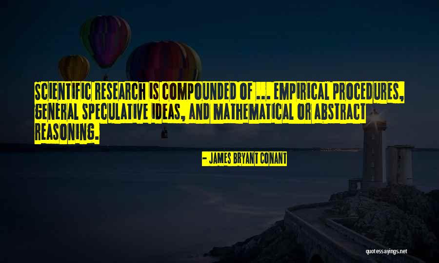 Empirical Quotes By James Bryant Conant