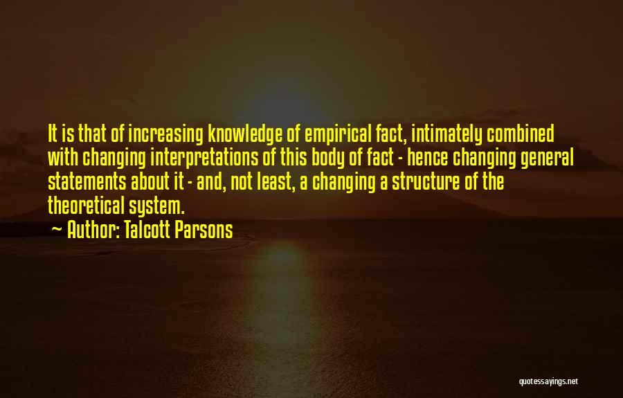 Empirical Quotes By Talcott Parsons