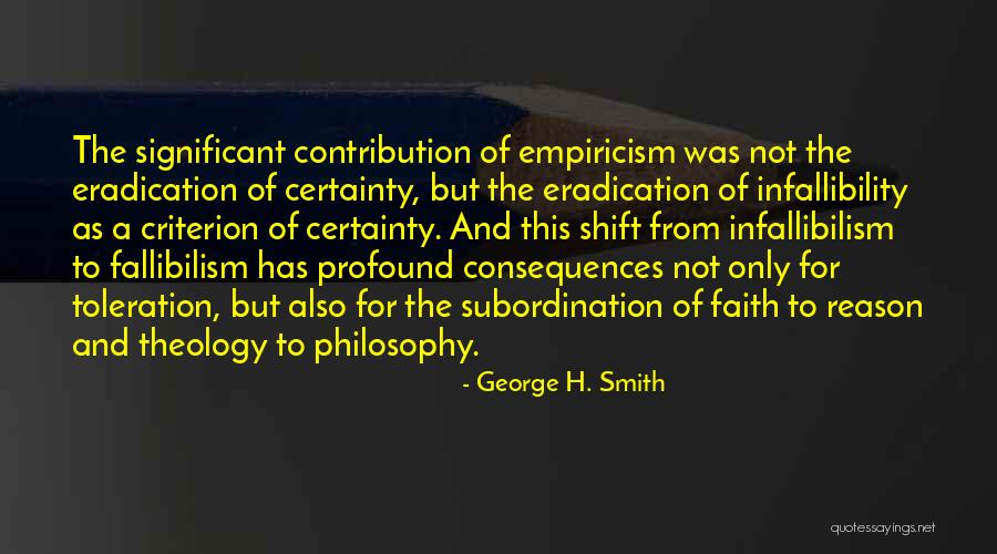 Empiricism Quotes By George H. Smith