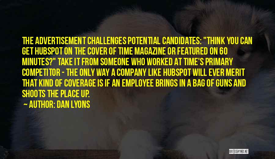 Employee And Company Quotes By Dan Lyons