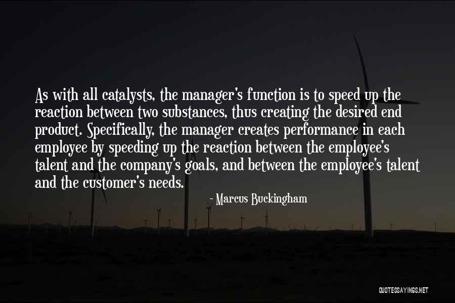 Employee And Company Quotes By Marcus Buckingham