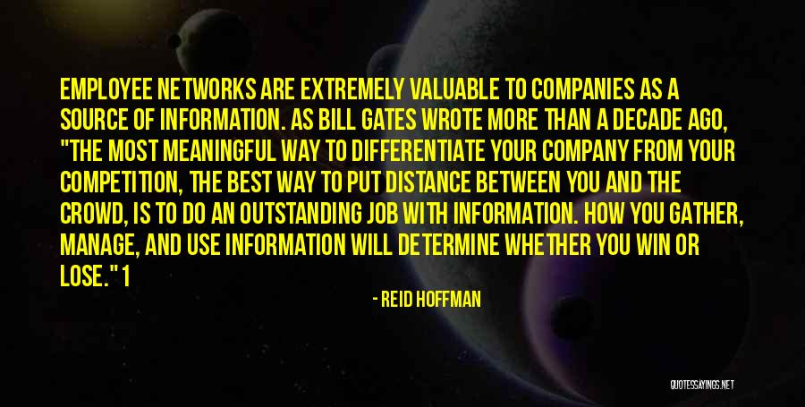 Employee And Company Quotes By Reid Hoffman