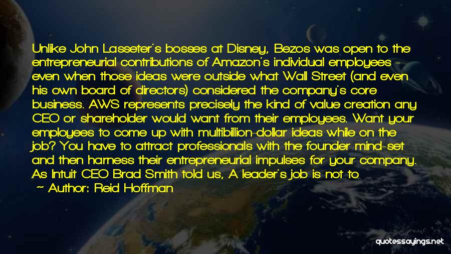 Employees And Bosses Quotes By Reid Hoffman