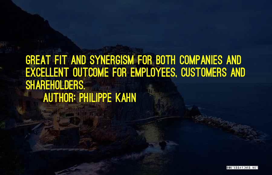 Employees And Customers Quotes By Philippe Kahn