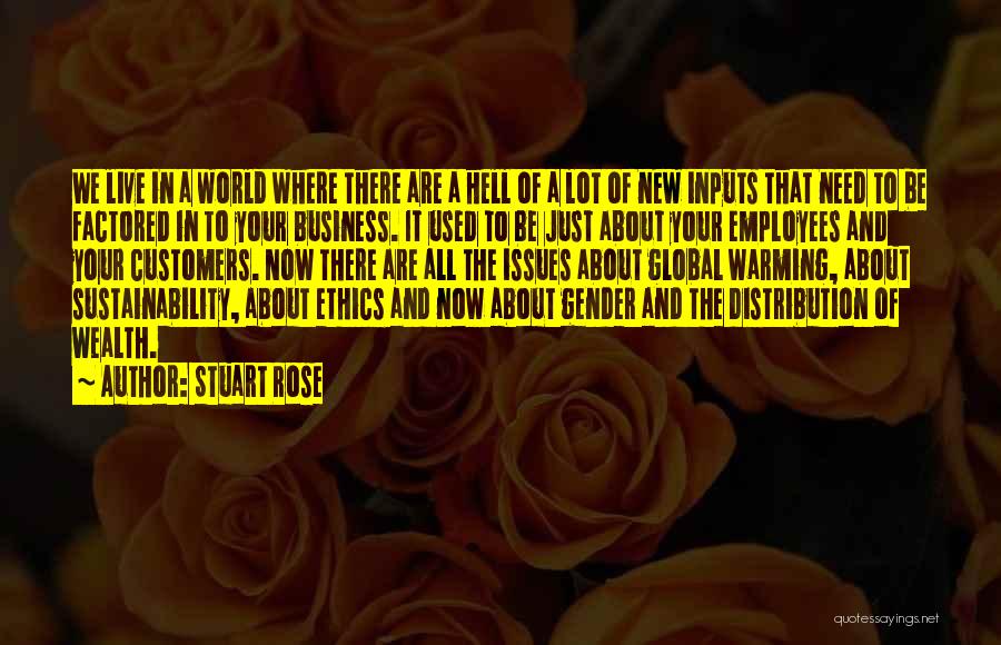 Employees And Customers Quotes By Stuart Rose