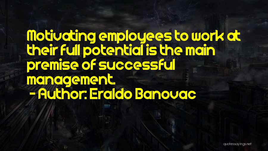 Employees Performance Quotes By Eraldo Banovac