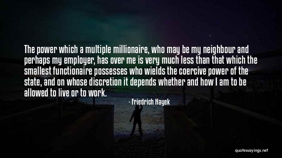 Employer Quotes By Friedrich Hayek Employer Quotes By Friedrich Hayek