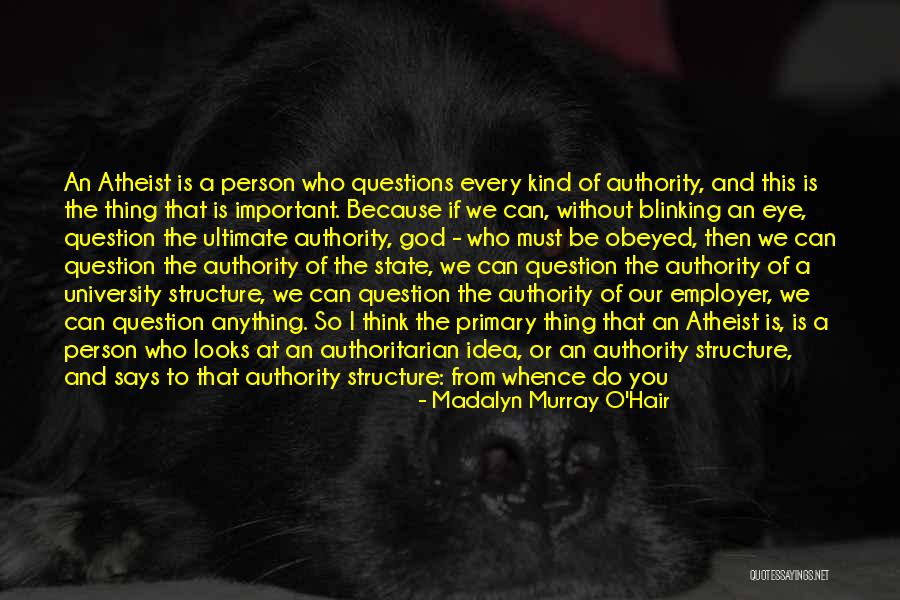 Employer That Quotes By Madalyn Murray O'Hair Employer That Quotes By Madalyn Murray O'Hair