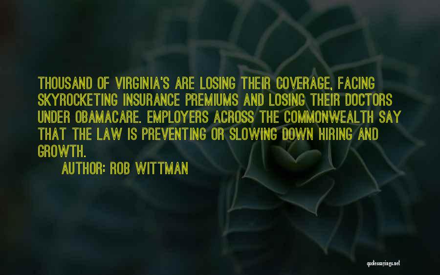 Employers Insurance Quotes By Rob Wittman