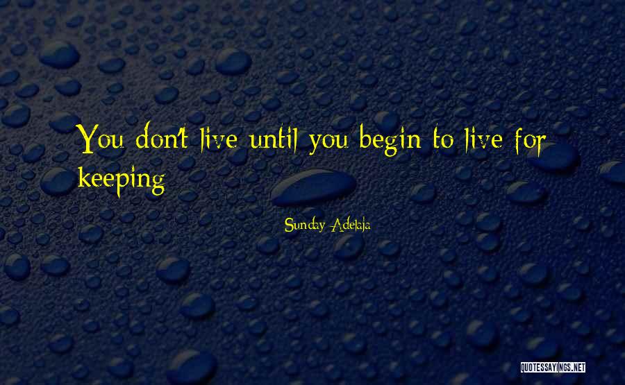 Employment Change Quotes By Sunday Adelaja